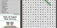 Dagelijkse Woordzoeker HTML5 Word Game - Tool Sello